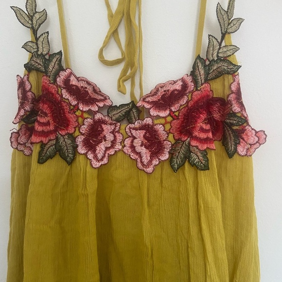 Kori boho floral spaghetti strap top - Picture 3 of 8